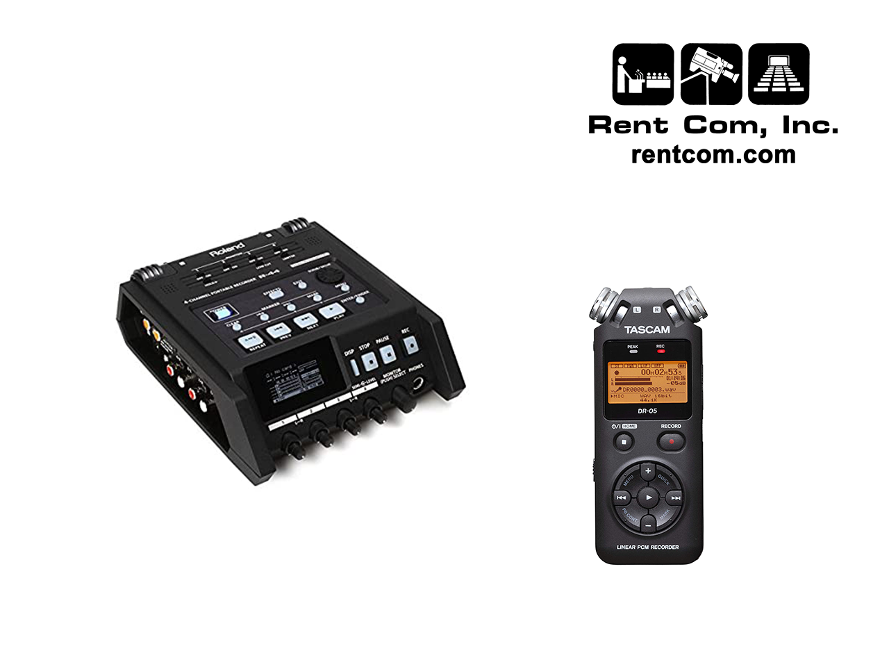 Audio-Sources-Recorders for rent